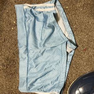 Popular shorts baby blue